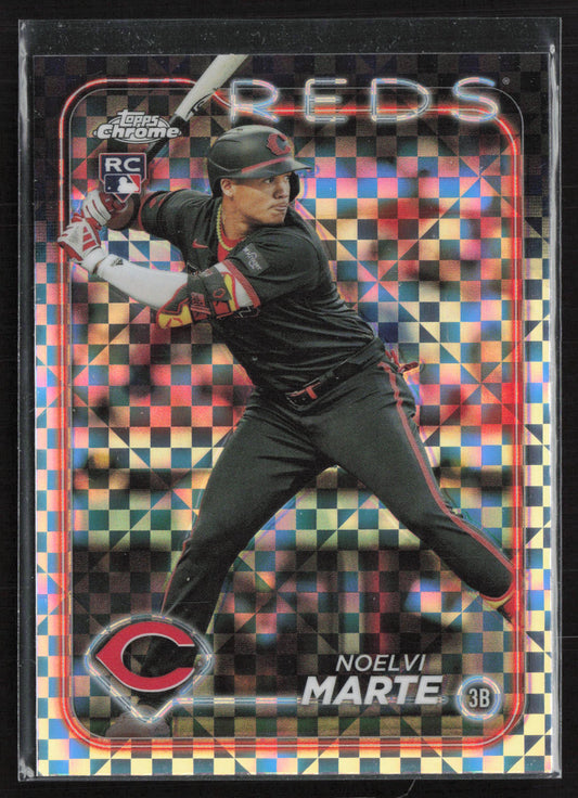 2024 Topps Chrome #177 Noelvi Marte X-Fractors