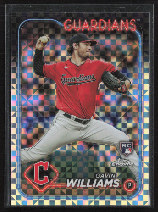 2024 Topps Chrome #15 Gavin Williams X-Fractors