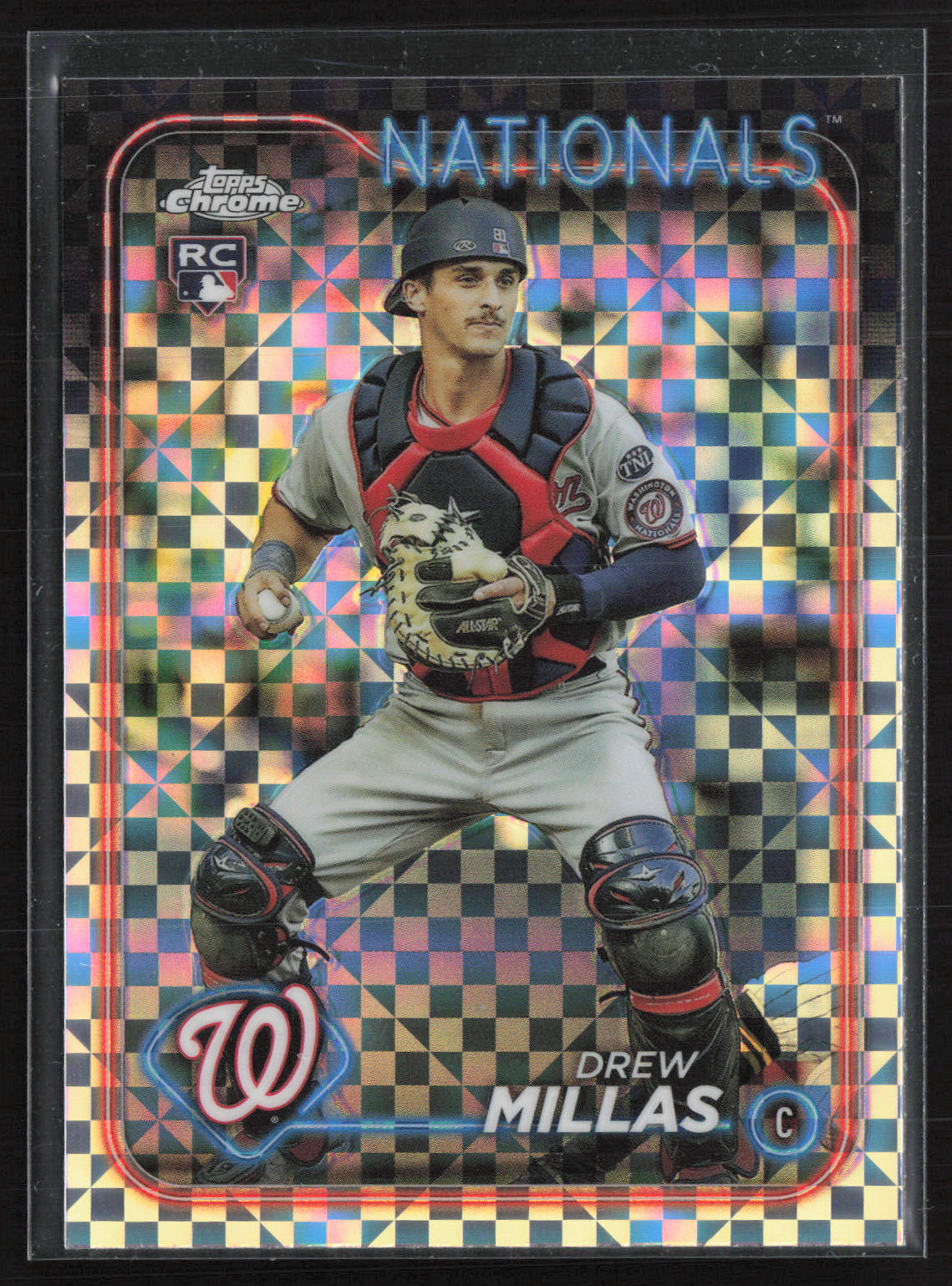 2024 Topps Chrome #85 Drew Millas X-Fractors