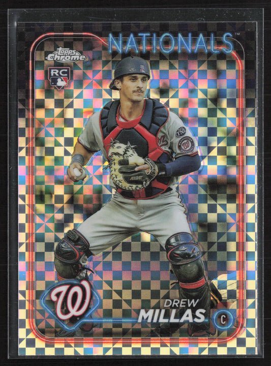 2024 Topps Chrome #85 Drew Millas X-Fractors