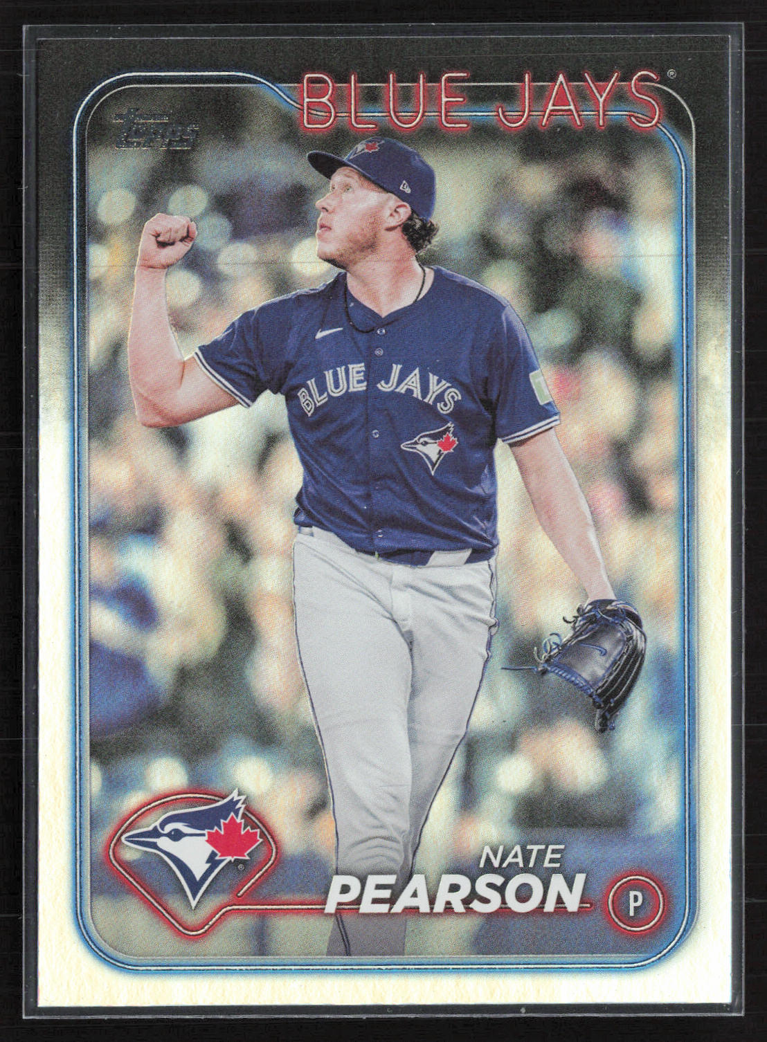 2024 Topps Update #US40 Nate Pearson Rainbow Foil