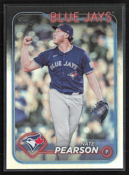 2024 Topps Update #US40 Nate Pearson Rainbow Foil