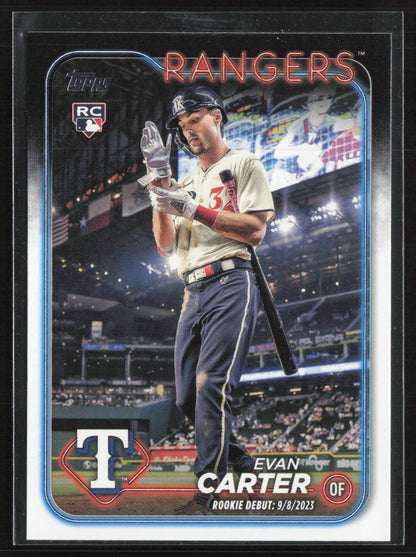 2024 Topps Update #US58 Evan Carter