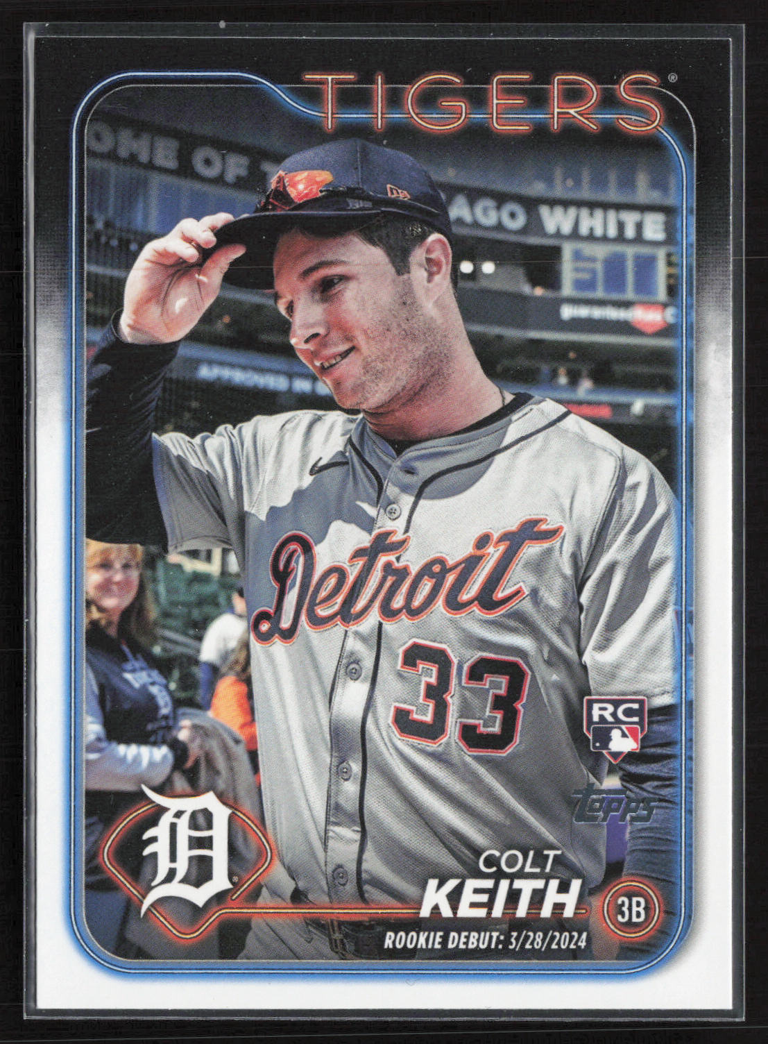 2024 Topps Update #US192 Colt Keith Rookie Debut
