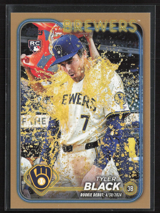 2024 Topps Update #US150 Tyler Black Gold #/2024