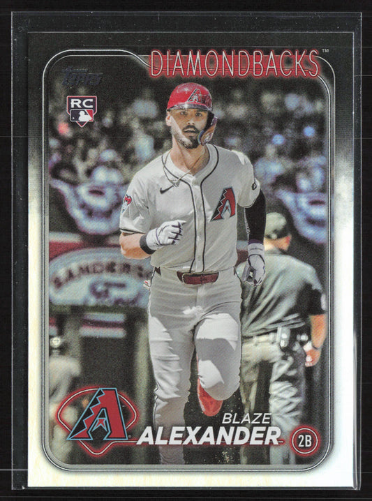 2024 Topps Update #US197 Blaze Alexander Rainbow Foil