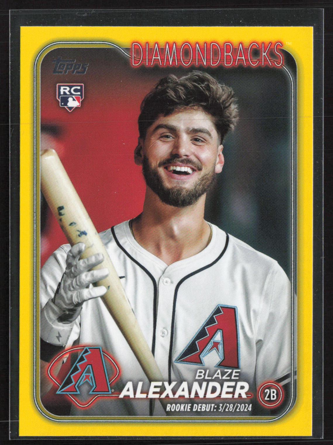 2024 Topps Update #US265 Blaze Alexander Yellow