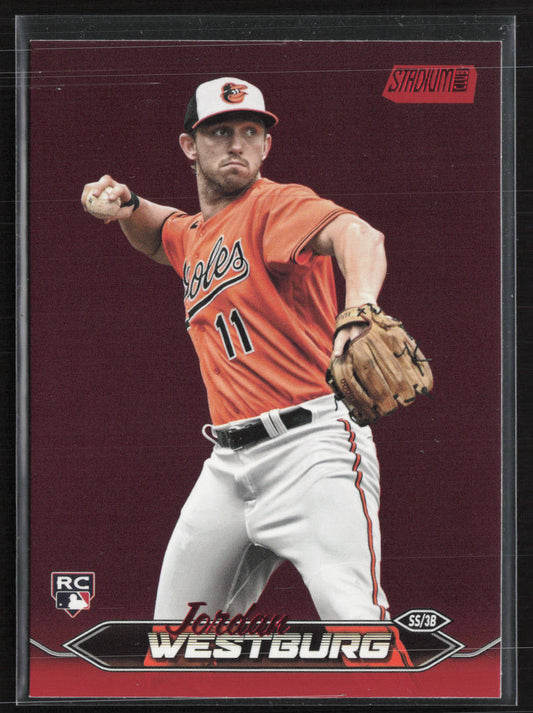 2024 Stadium Club #77 Jordan Westburg Red Foil