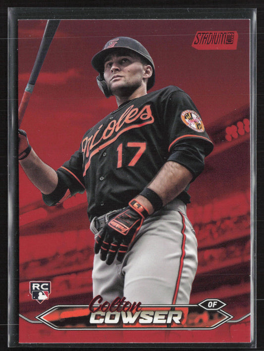 2024 Stadium Club #86 Colton Cowser Red Foil