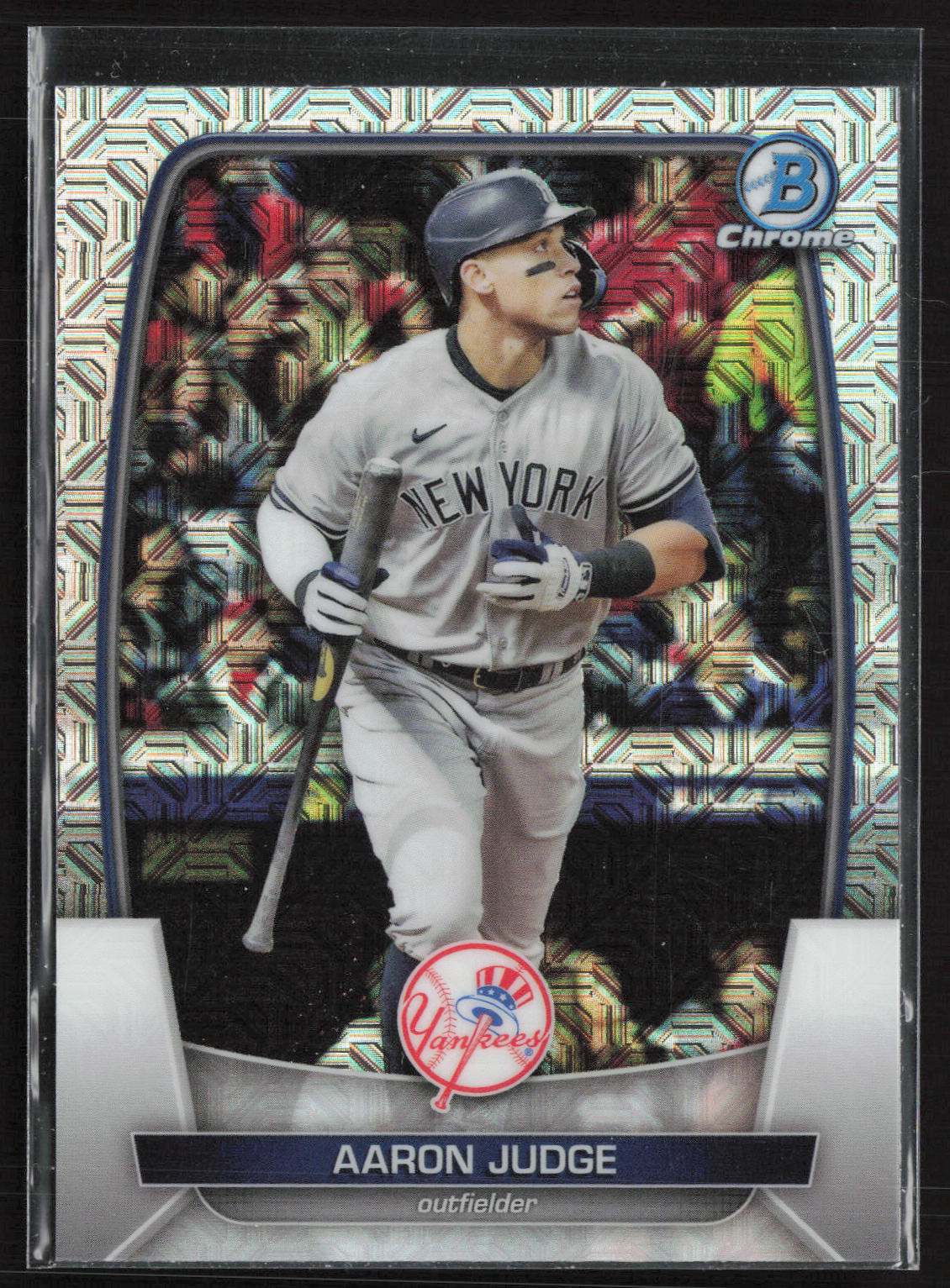 2023 Bowman #59 Aaron Judge Mojo Refractors