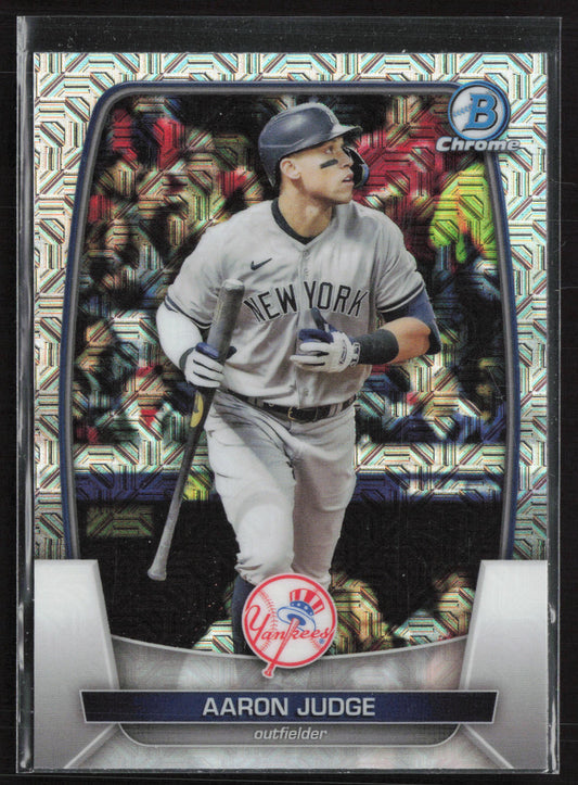 2023 Bowman #59 Aaron Judge Mojo Refractors
