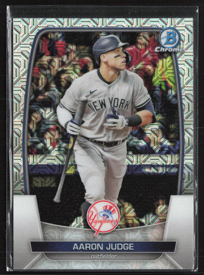 2023 Bowman #59 Aaron Judge Mojo Refractors