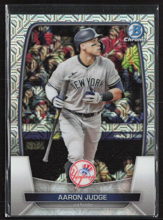2023 Bowman #59 Aaron Judge Mojo Refractors