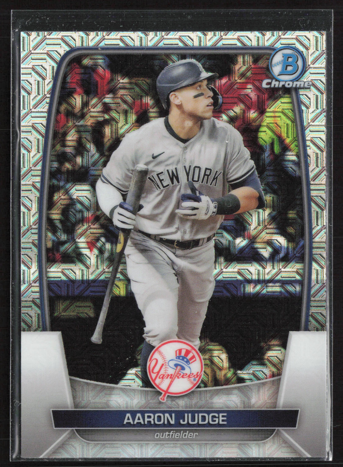 2023 Bowman #59 Aaron Judge Mojo Refractors
