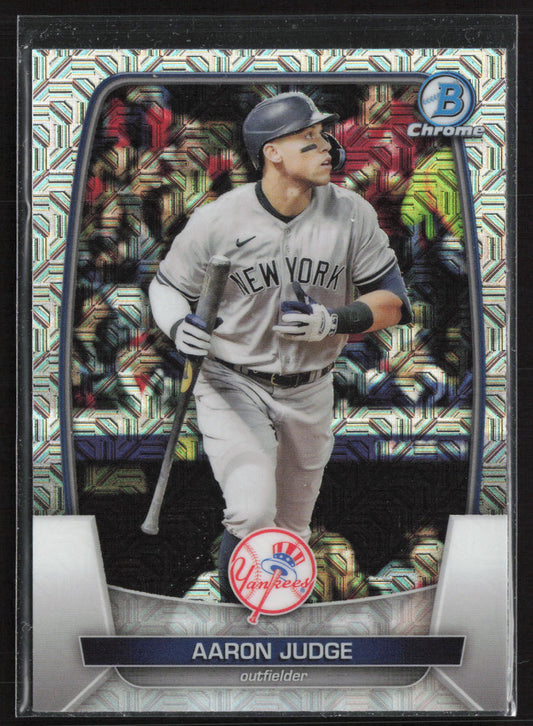 2023 Bowman #59 Aaron Judge Mojo Refractors