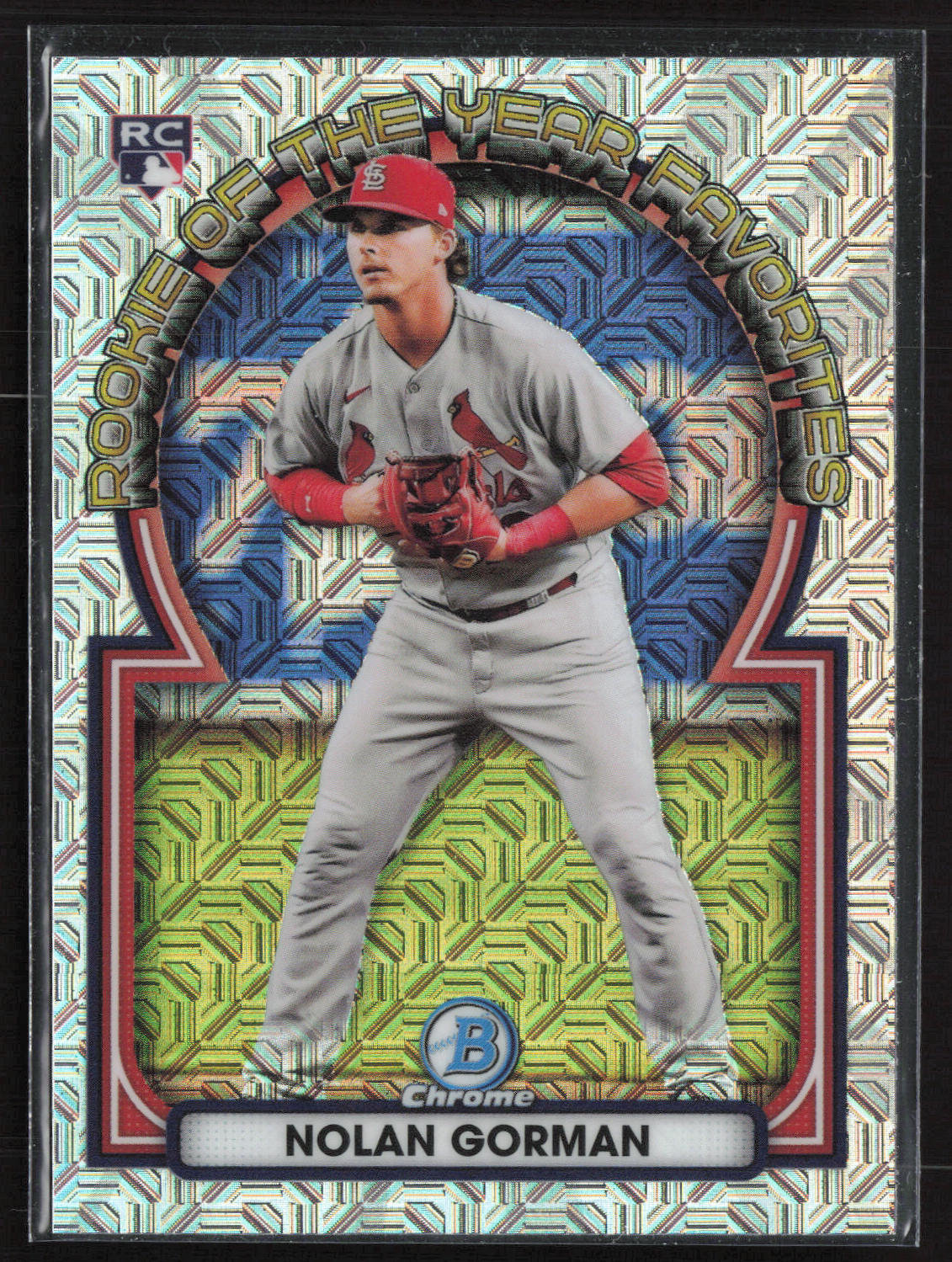 2023 Bowman #ROYF-5 Nolan Gorman ROY Favorites