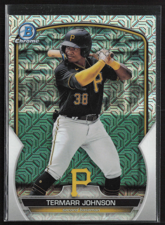 2023 Bowman #BCP-88 Termarr Johnson Chrome Prospects Mojo Refractors