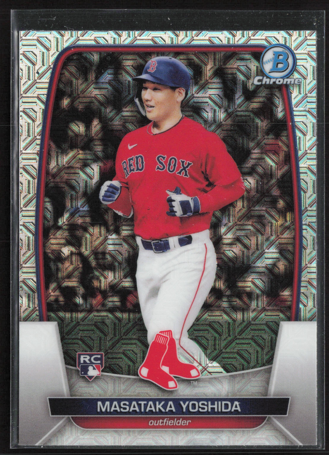 2023 Bowman #58 Masataka Yoshida Mojo Refractors