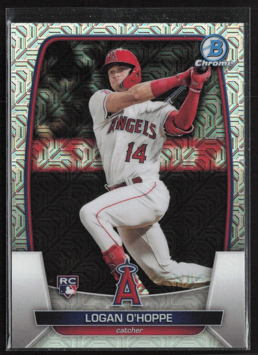 2023 Bowman #39 Logan O'Hoppe Mojo Refrators