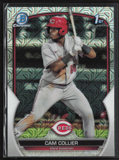 2023 Bowman #BCP-125 Cam Collier Chrome Prospects Mojo Refractors