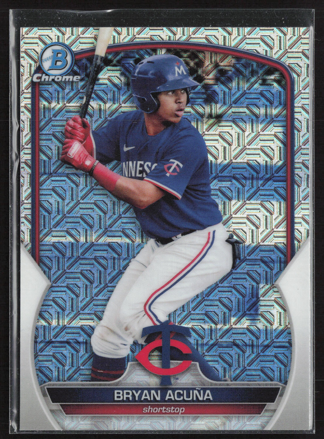 2023 Bowman #BCP-37 Bryan Acuña Chrome Prospects Mojo Refractors