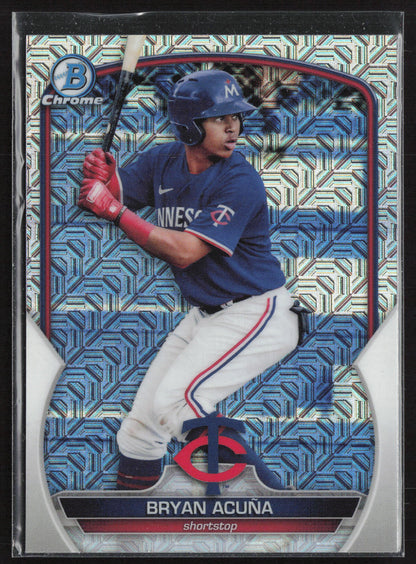 2023 Bowman #BCP-37 Bryan Acuña Chrome Prospects Mojo Refractors