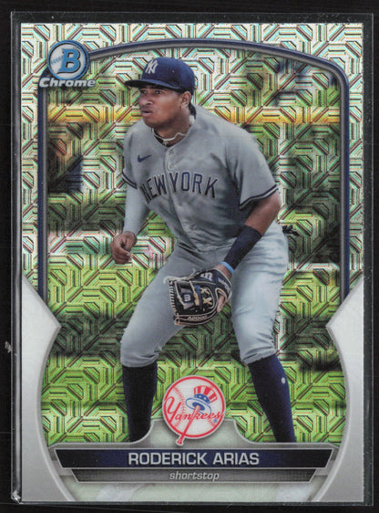 2023 Bowman #BCP-135 Roderick Arias Chrome Prospects Mojo Refractors