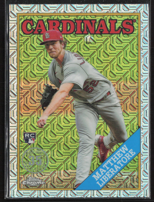 2023 Topps Chrome #T88C-42 Matthew Liberatore 1988 Topps 35th