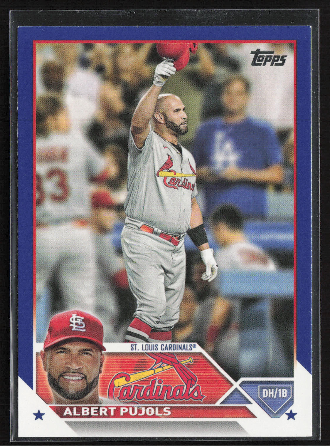 2023 Topps #5 Albert Pujols Royal Blue