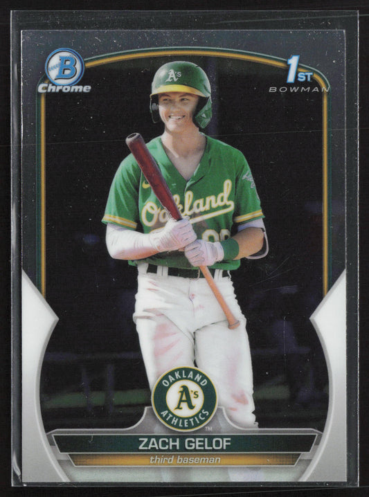 2023 Bowman #BCP-1 Zach Gelof Chrome Prospects
