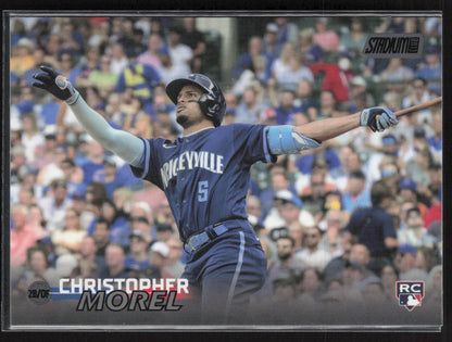 2023 Stadium Club #139 Christopher Morel Black Foil