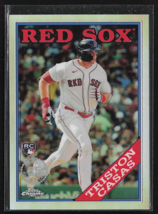 2023 Topps Chrome #88BC-10 Triston Casas 1988 Topps Baseball 35th Anniversary