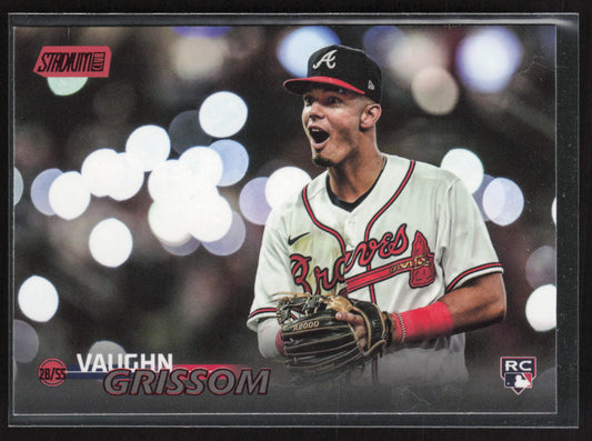 2023 Stadium Club #251 Vaughn Grissom Red Foil