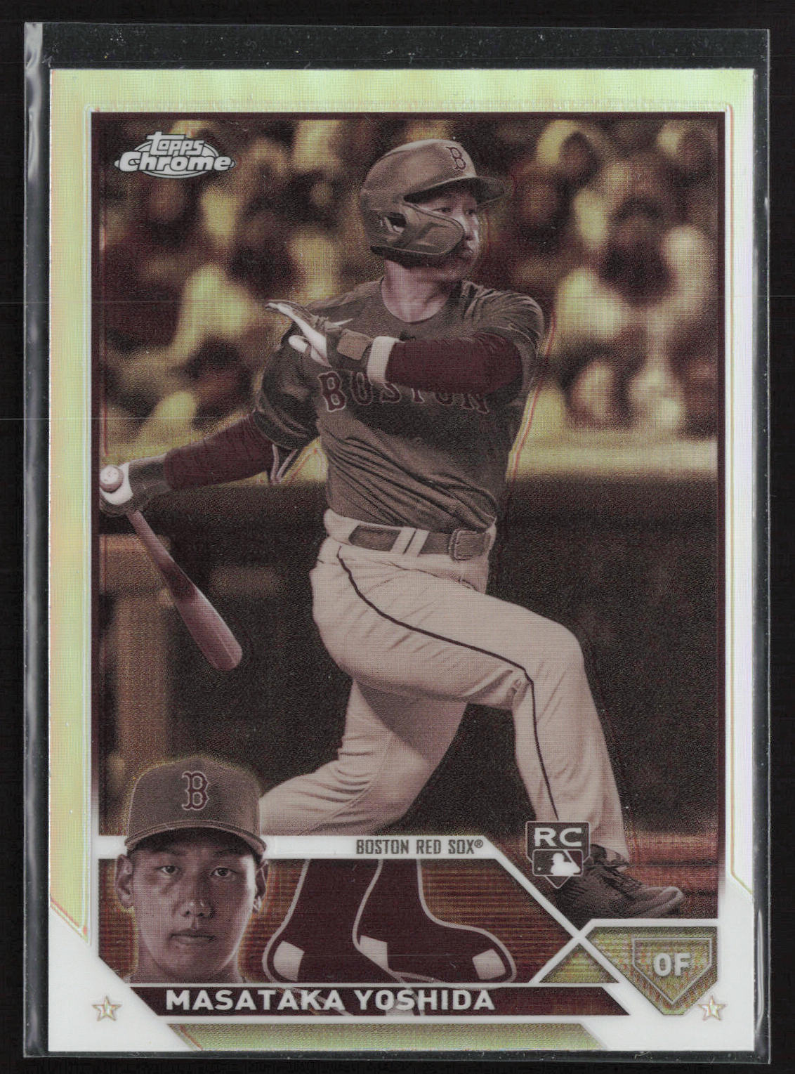 2023 Topps Chrome #167 Masataka Yoshida Sepia Refractors