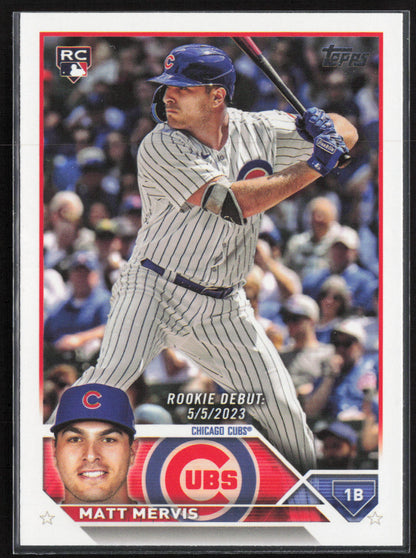 2023 Topps Update #US236 Matt Mervis