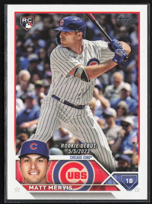 2023 Topps Update #US236 Matt Mervis