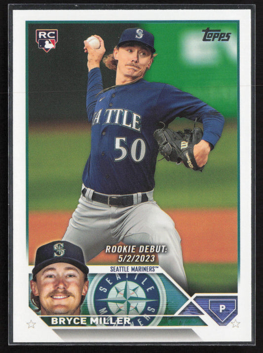 2023 Topps Update #US193 Bryce Miller