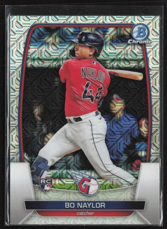 2023 Bowman #60 Bo Naylor Mojo Refractors