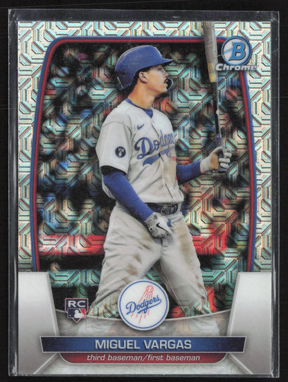 2023 Bowman #88 Miguel Vargas Mojo Refractors