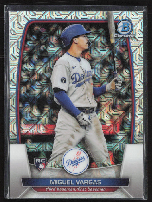 2023 Bowman #88 Miguel Vargas Mojo Refractors