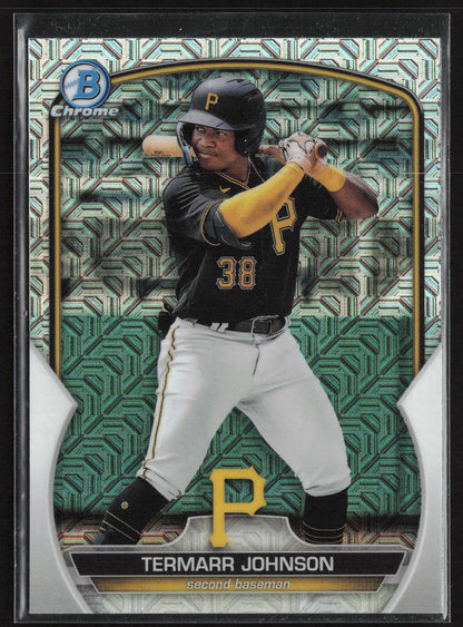 2023 Bowman #BCP-88 Termarr Johnson Chrome Prospects Mojo Refractors