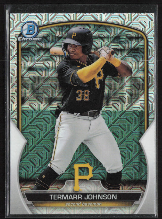 2023 Bowman #BCP-88 Termarr Johnson Chrome Prospects Mojo Refractors