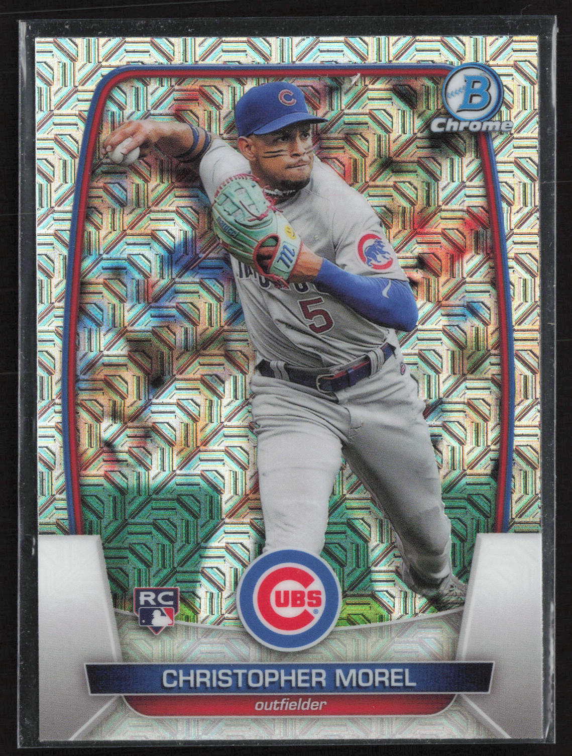 2023 Bowman #34 Christopher Morel Mojo Refractors