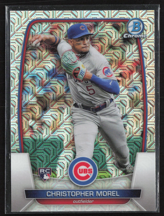 2023 Bowman #34 Christopher Morel Mojo Refractors