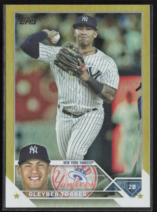 2023 Topps #299 Gleyber Torres Gold Star