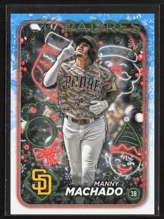 2024 Topps Holiday #H98 Manny Machado
