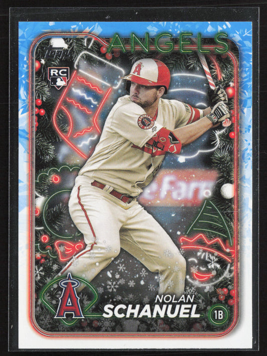 2024 Topps Holiday #H59 Nolan Schanuel