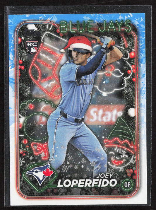 2024 Topps Holiday #H71b Joey Loperfido SP Hat