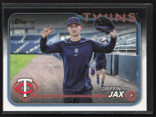 2024 Topps Update #US43 Griffin Jax SP