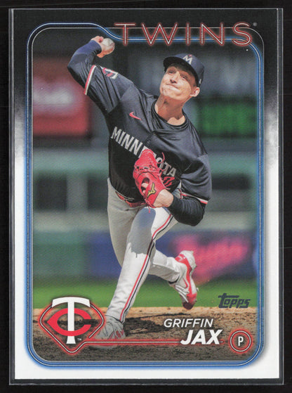 2024 Topps Update #US43 Griffin Jax